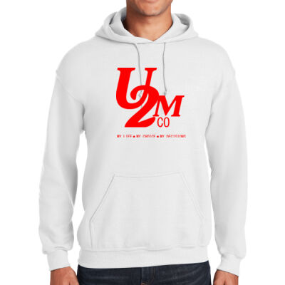 Up2meco First Layout White Hoodie Thumbnail