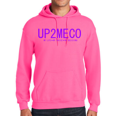 Up2meco Second Layout Pink Hoodie Thumbnail
