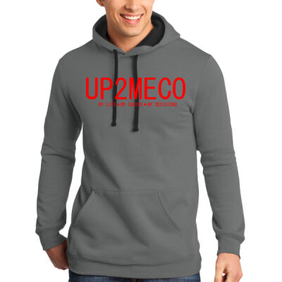 Up2meco Second Layout Gray Hoodie Thumbnail
