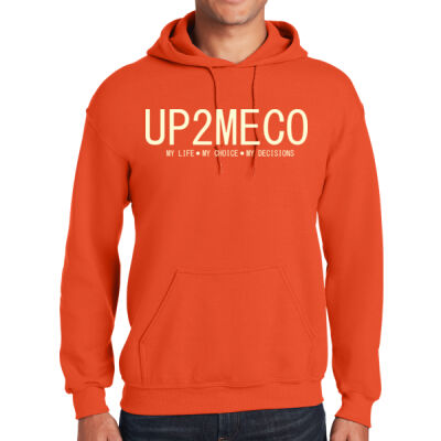 Up2meco Second Layout Orange Hoodie Thumbnail