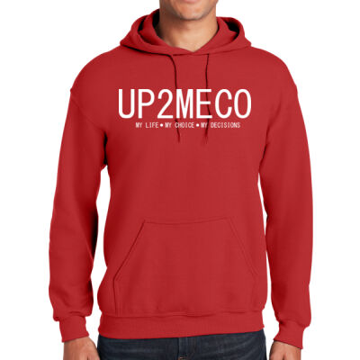Up2meco Second Layout Red Hoodie Thumbnail