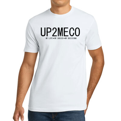 Up2meco Second Layout White T-shirt Thumbnail