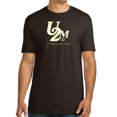 Up2meco First Layout Dark Chocolate T-shirt Thumbnail